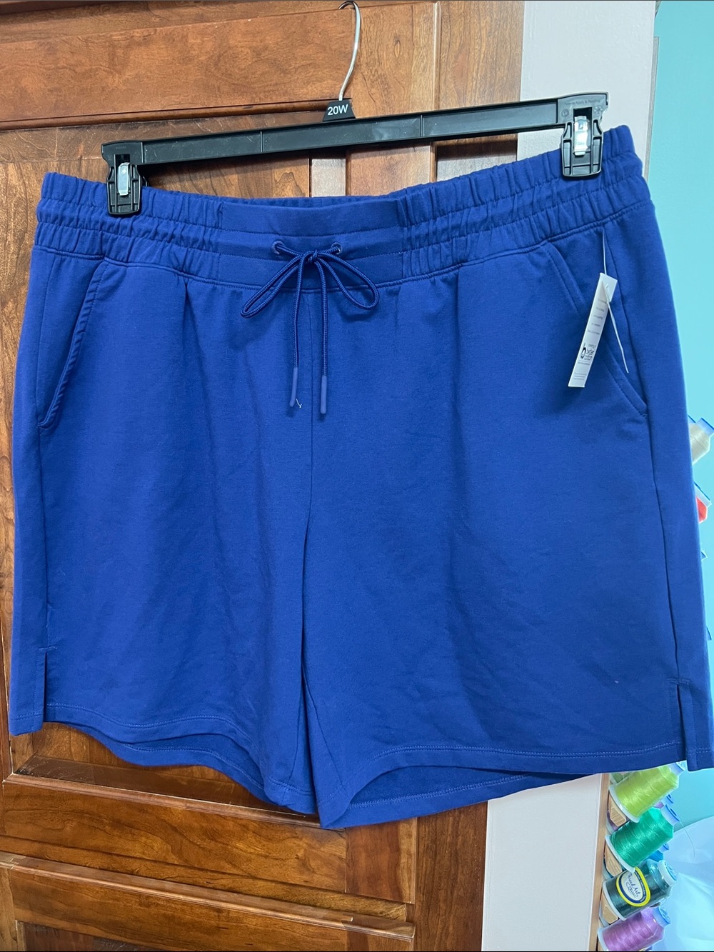 Ideology Royal Blue Athletic Shorts